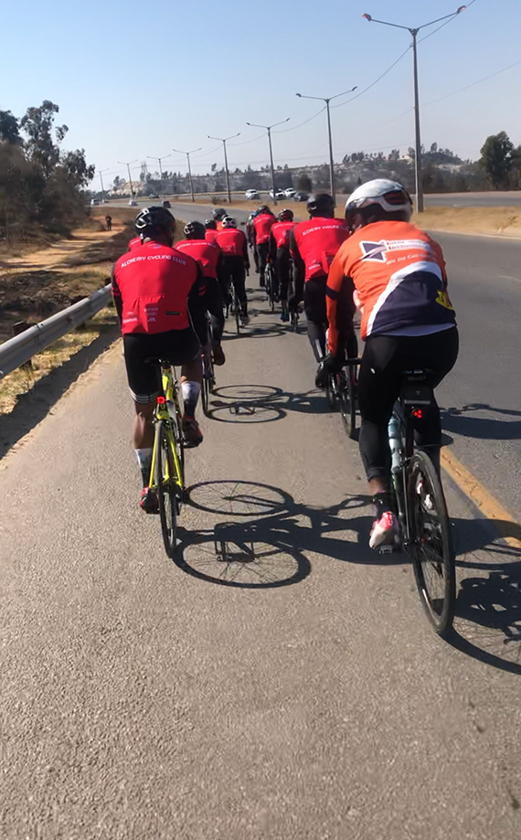 Alchemy Cycling Club trains every weekend